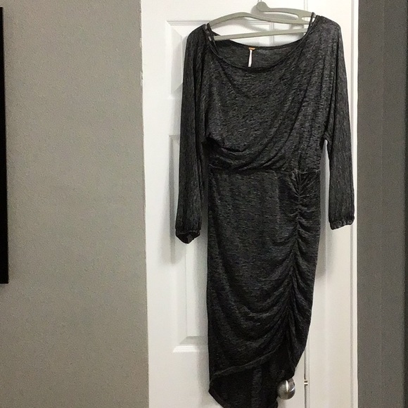 FREE PEOPLE RUCHED DRESS - Picture 2 of 6